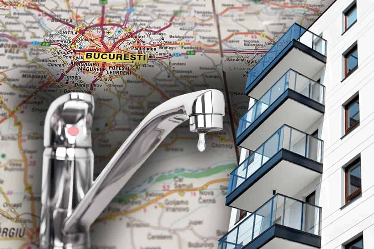 București fără apă caldă și căldură: Detalii lucrări