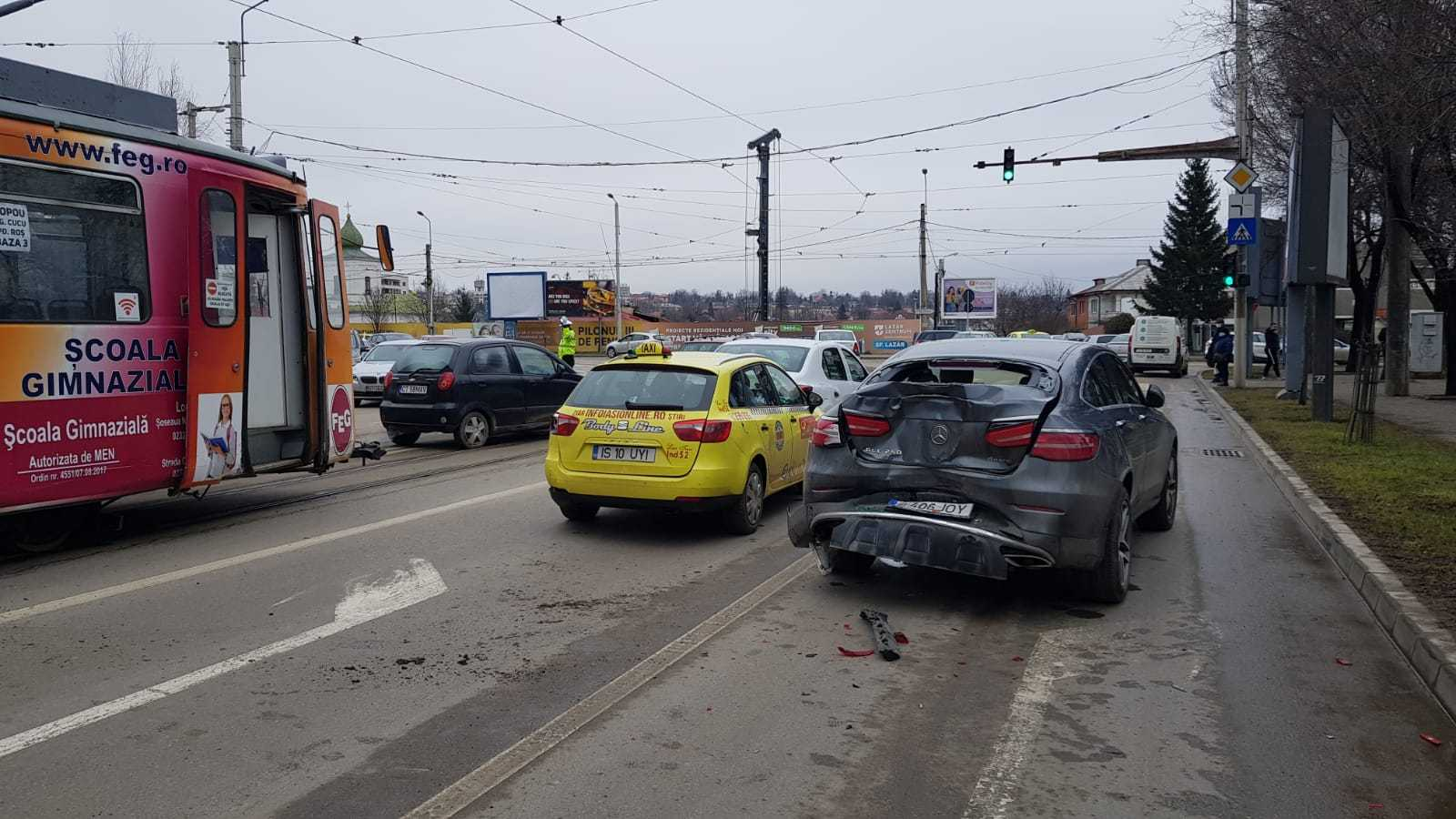 Accidente tramvaie Iași: Incidente alarmante în oraș