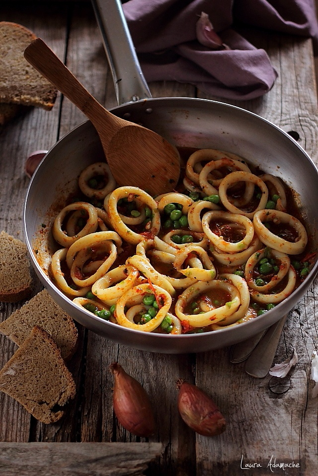 Inele de calamar: rețeta perfectă pentru gustări