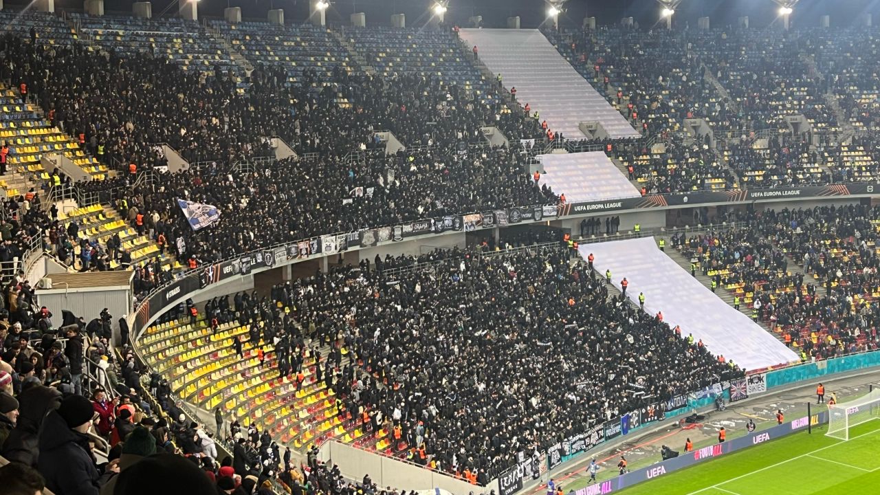 Invazie la București! Fanii lui PAOK se simt ”ca acasă” pe Arena Națională