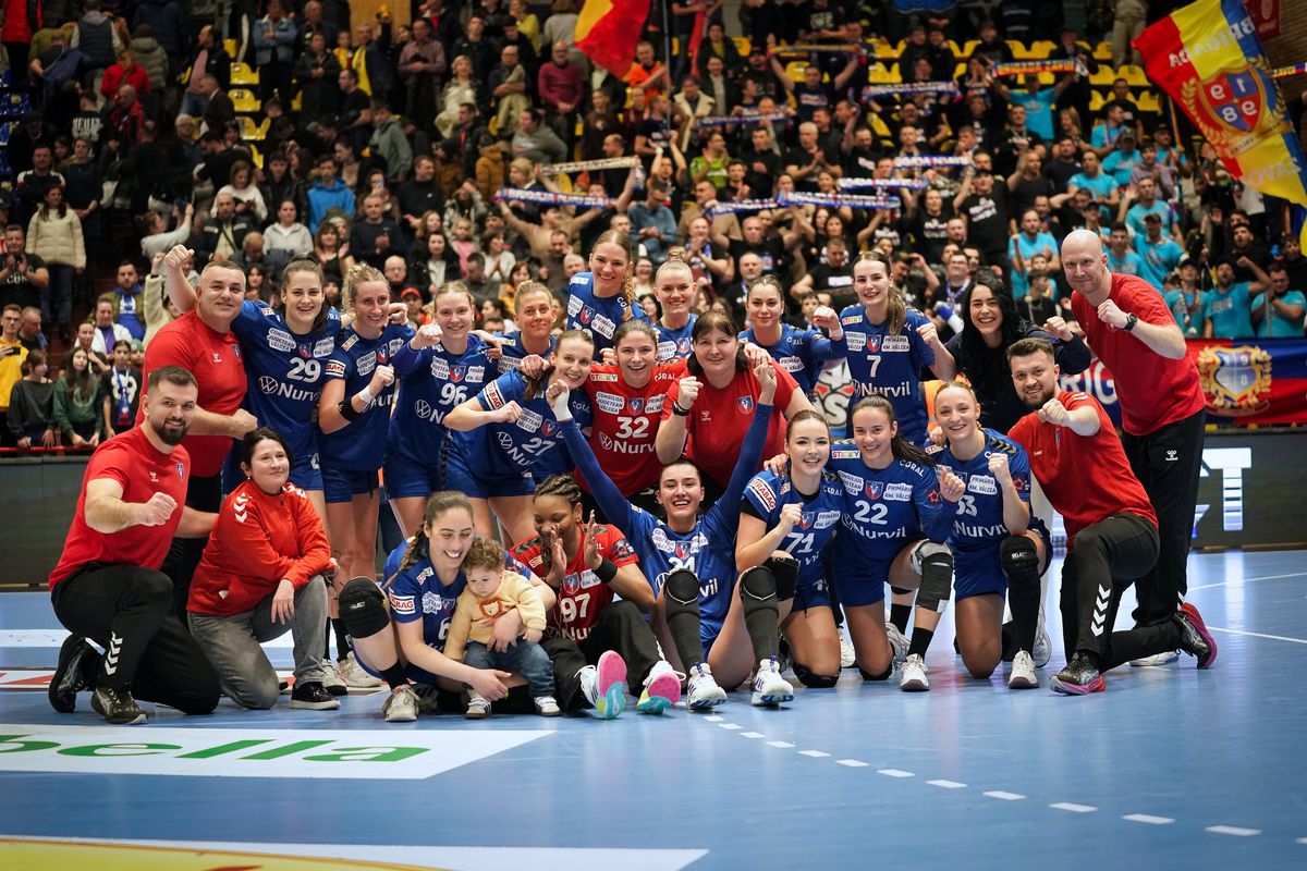 SCM Rm. Vâlcea a reușit cea mai bună repriză a sezonului și a câștigat grupa B din European League la handbal feminin SCM Rm. Vâlcea a reușit cea mai bună repriză a sezonului și a câștigat grupa B din European League la handbal feminin