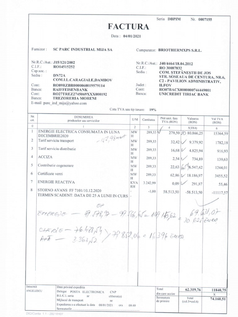 Facturi Recalculată Electrica: Detalii și Explicații