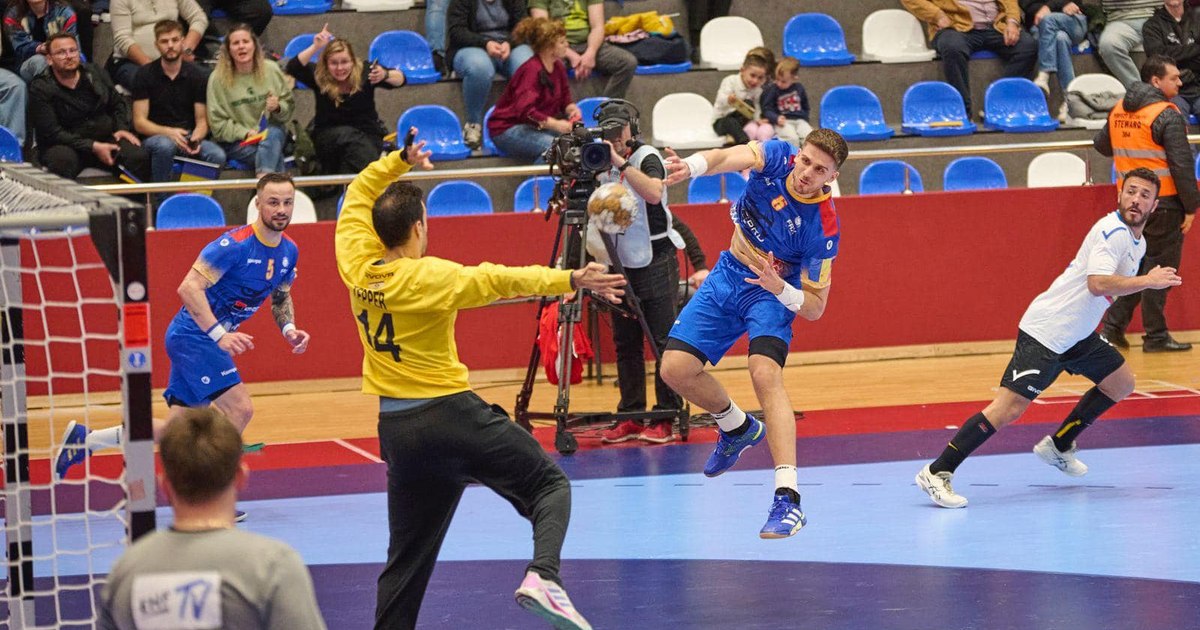 Handbaliștii tricolori s-au chinuit cu Israel și ocupă un loc codaș în calificările pentru Europene