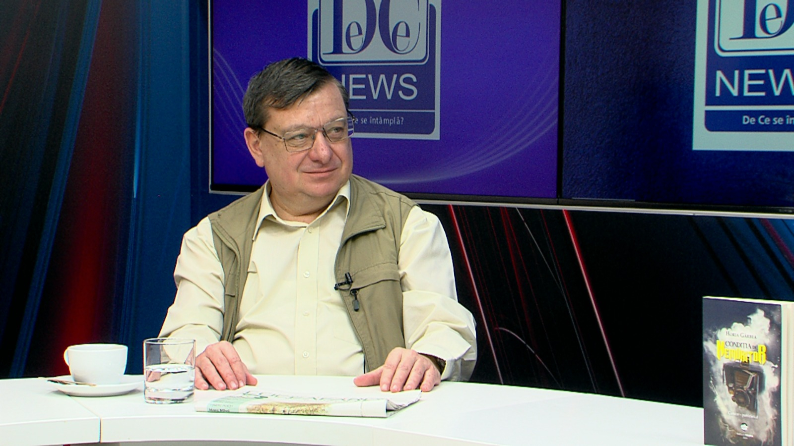 Scriitorul Horia Gârbea, invitatul săptămânii la De Ce Citim/ VIDEO