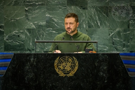 Volodimir Zelenski, față în față cu Putin Volodimir Zelenski, față în față cu Putin