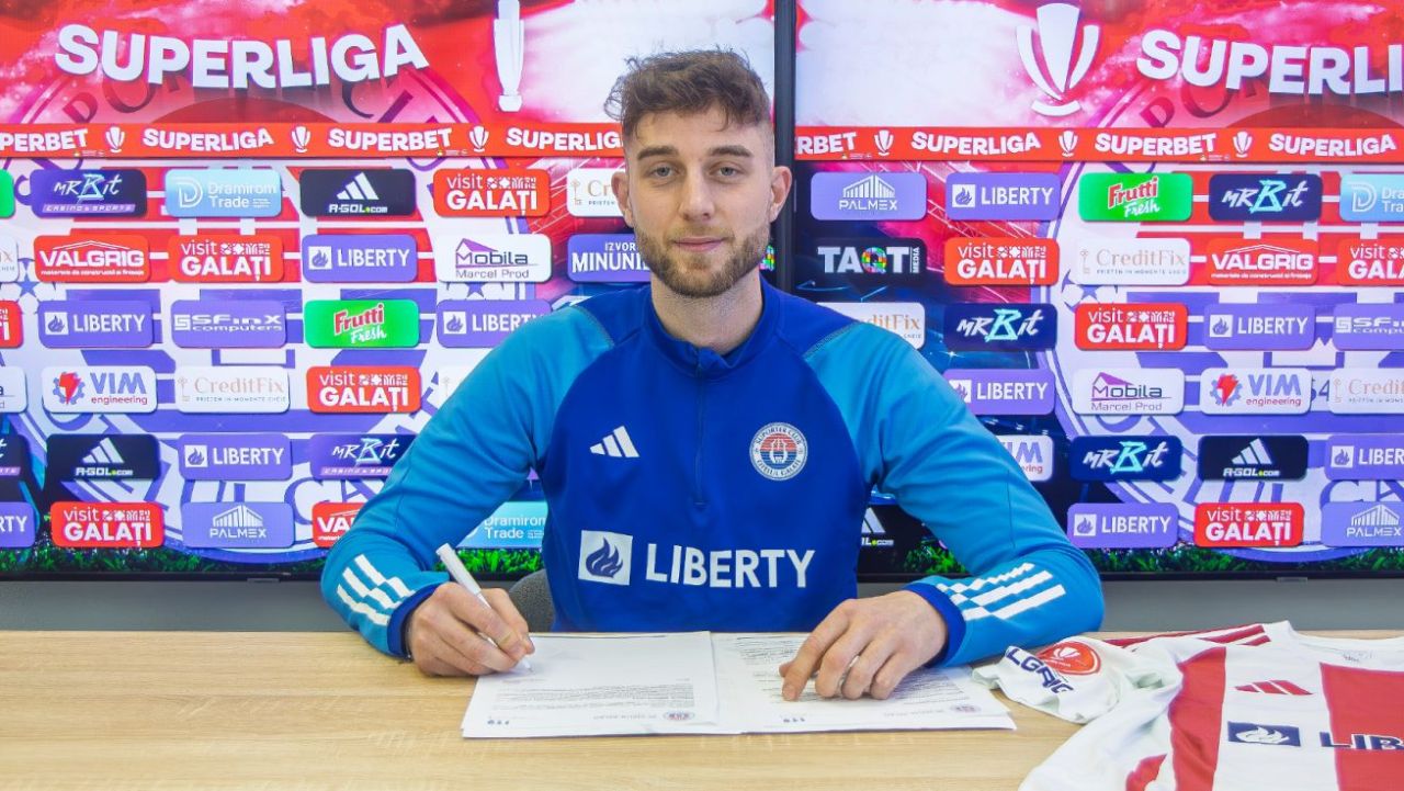Oțelul Galați a transferat un dublu campion național: „Să fie într-un ceas bun!”