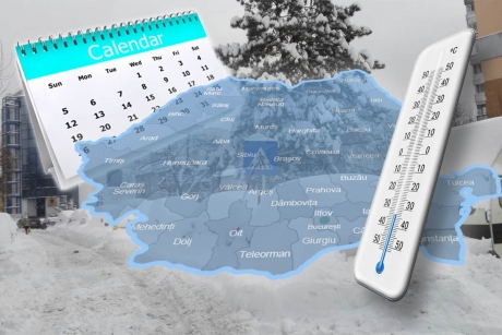 ANM a emis prognoza pentru luna ianuarie: Vreme atipică în întreaga țară ANM a emis prognoza pentru luna ianuarie: Vreme atipică în întreaga țară