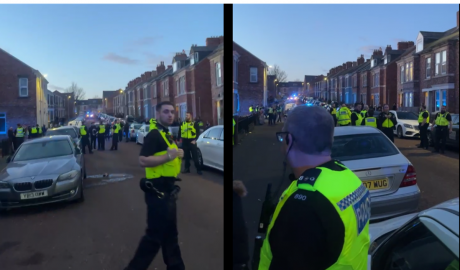 VIDEO Românii de lângă Newcastle au șocat Anglia: Polițiști atacați cu lemne, ‘ploaie’ de pumni și picioare. ‘Au venit să ia copiii cu forța’ VIDEO Românii de lângă Newcastle au șocat Anglia: Polițiști atacați cu lemne, ‘ploaie’ de pumni și picioare. ‘Au venit să ia copiii cu forța’