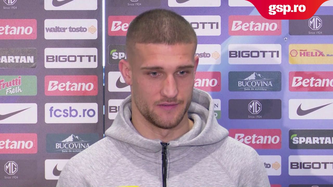 Daniel Bîrligea, marcatorul primului gol al derby-ului din această seară: „M-am ofticat de două ori că nu am jucat contra Rapidului. Mi-am dorit să înscriu contra lor”