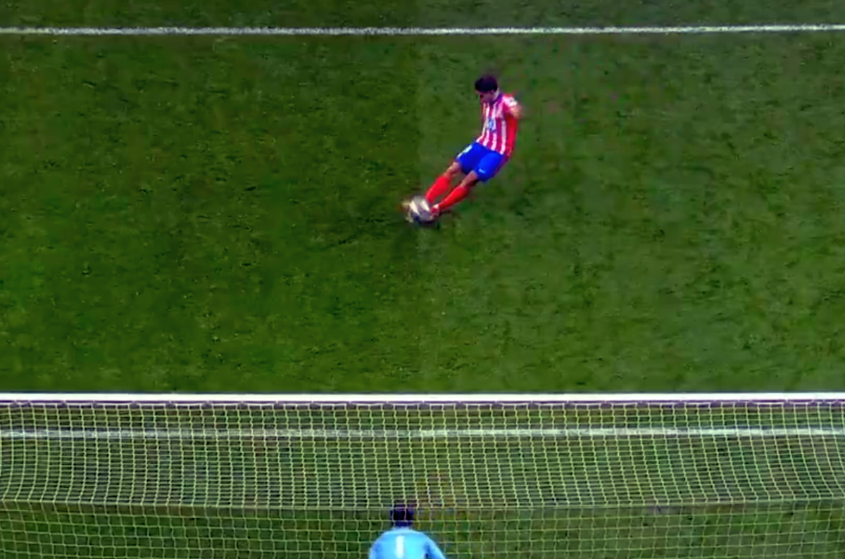 Moment incredibil la penalty-uri în Atletico