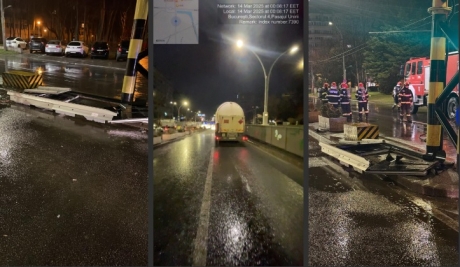 `Incident similar unui atentat terorist la Pasajul Unirii`. O cisternă încărcată cu GPL s-a blocat în interiorul pasajului