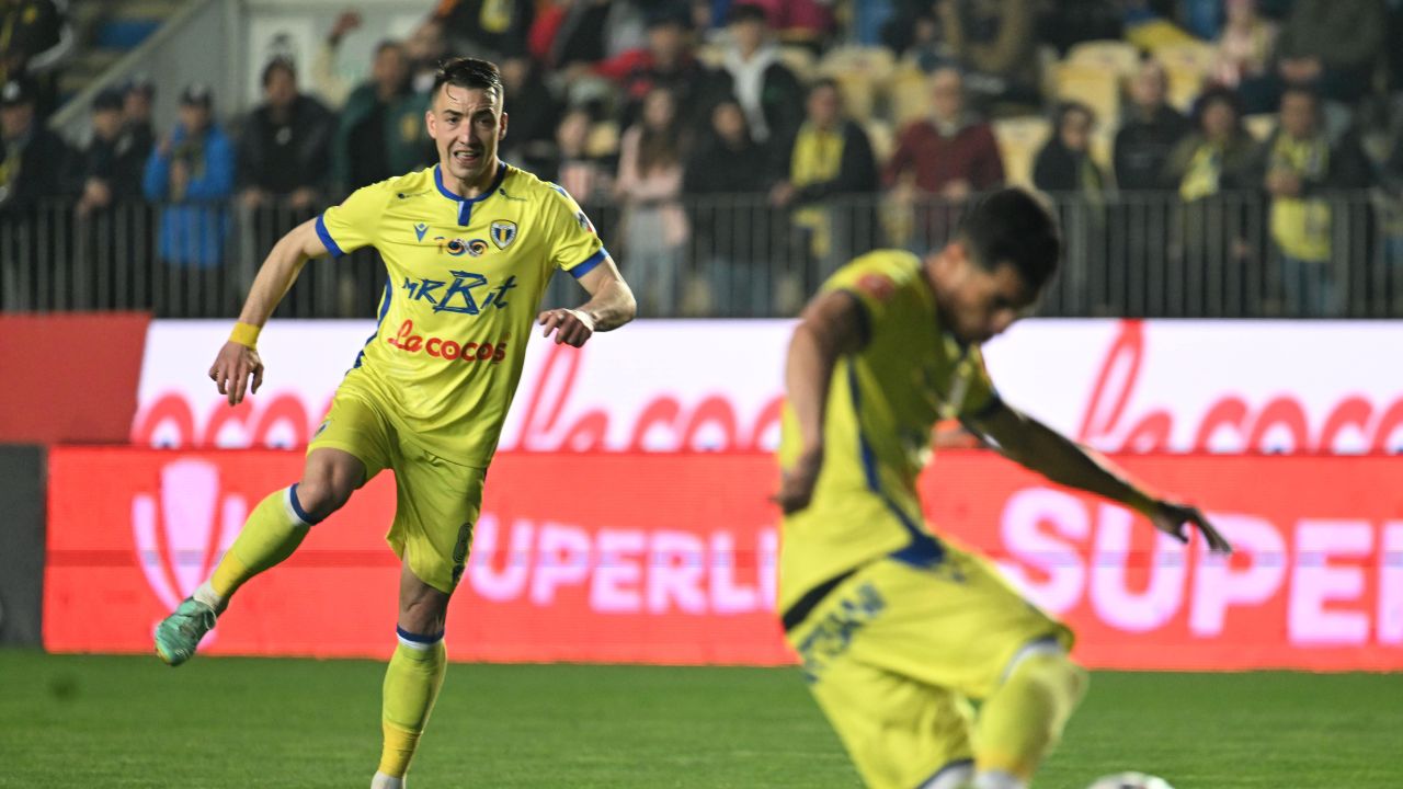 Reacția lui Alex Mateiu, după primul gol marcat în ultimii trei ani