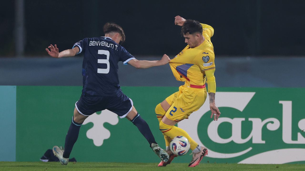 Prima reacție a sanmarinezului Tommaso Benvenuti după 1-5 cu România: „Jucători talentați” Prima reacție a sanmarinezului Tommaso Benvenuti după 1-5 cu România: „Jucători talentați”