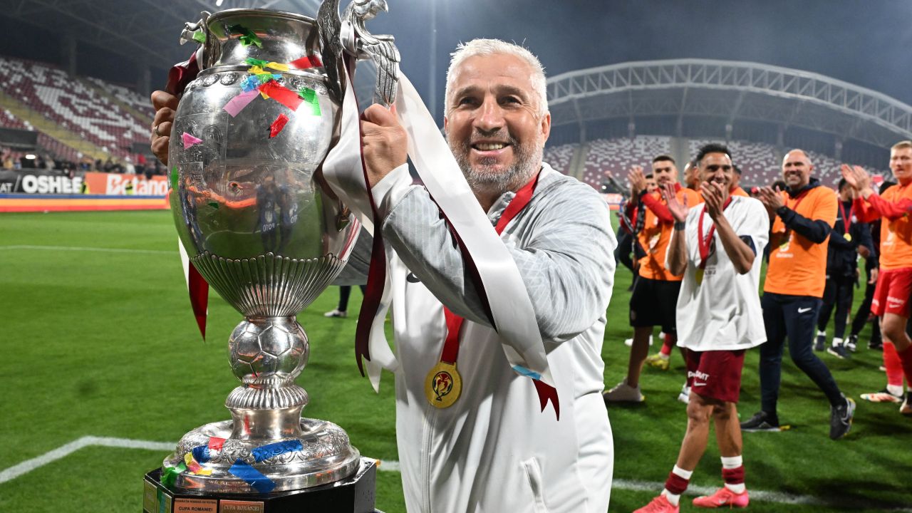 „Ce am promis e sfânt!”. Reacția lui Neluțu Varga după succesul din Cupa României. A anunțat obiectivul clar pentru sezonul viitor