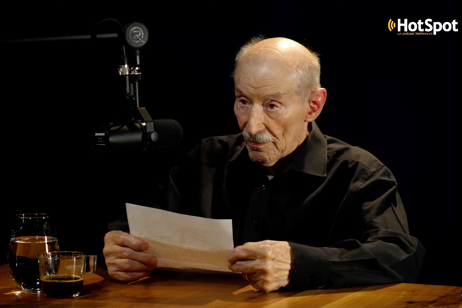 Interviu-eveniment: Victor Rebengiuc, live în studioul HotNews, vineri, de la 10.30