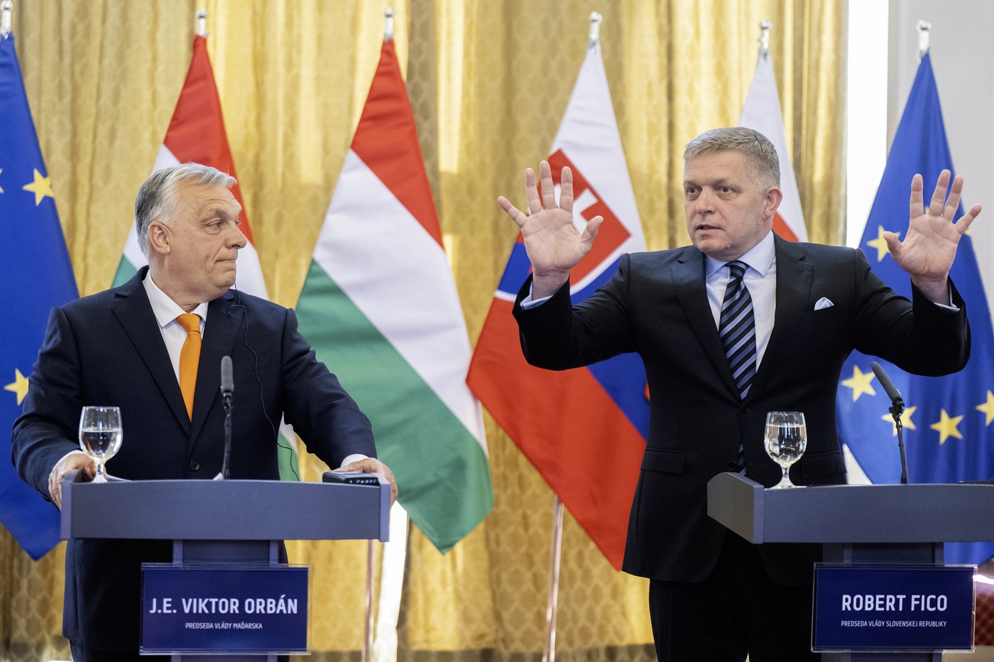 Orban și Fico avertizează UE în privința abolirii dreptului de veto: „Un pas către abolirea Uniunii” Orban și Fico avertizează UE în privința abolirii dreptului de veto: „Un pas către abolirea Uniunii”
