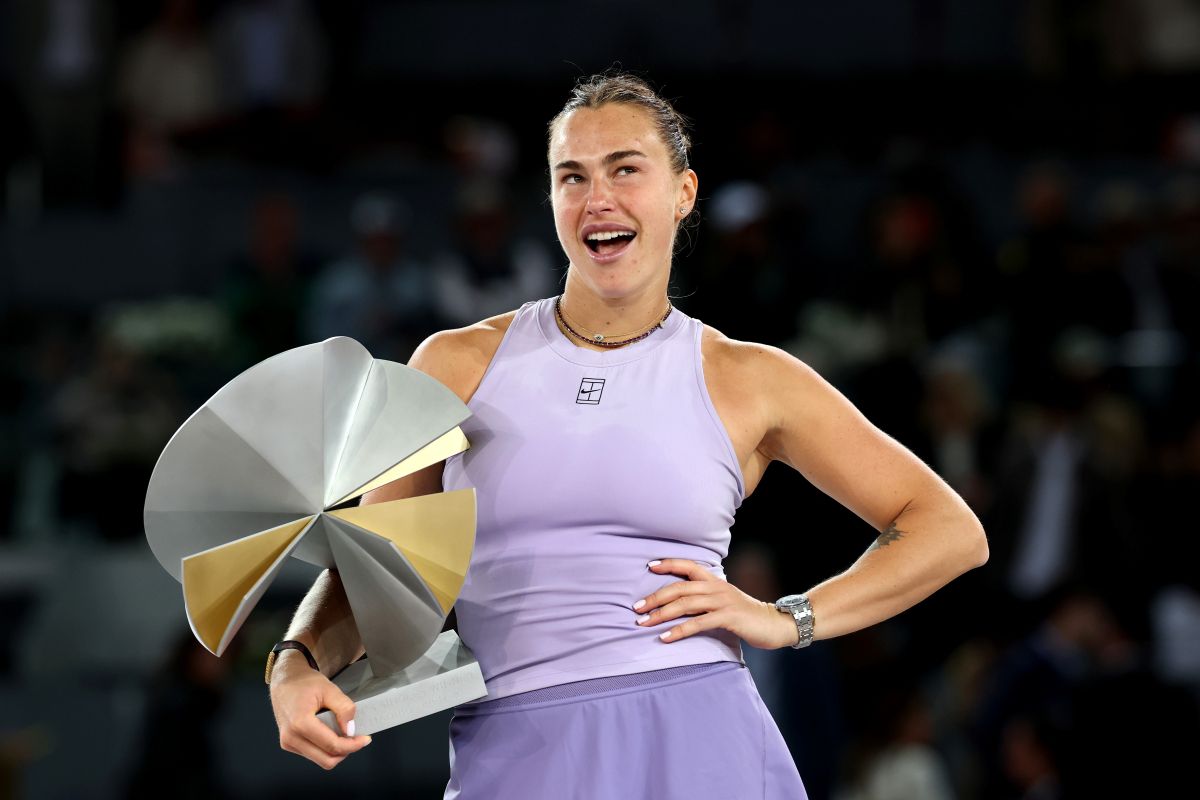 Aryna Sabalenka, al treilea trofeu la Madrid Aryna Sabalenka, al treilea trofeu la Madrid