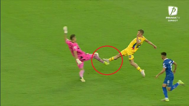 Nimic?! Decizie controversată luată de arbitrul meciului România