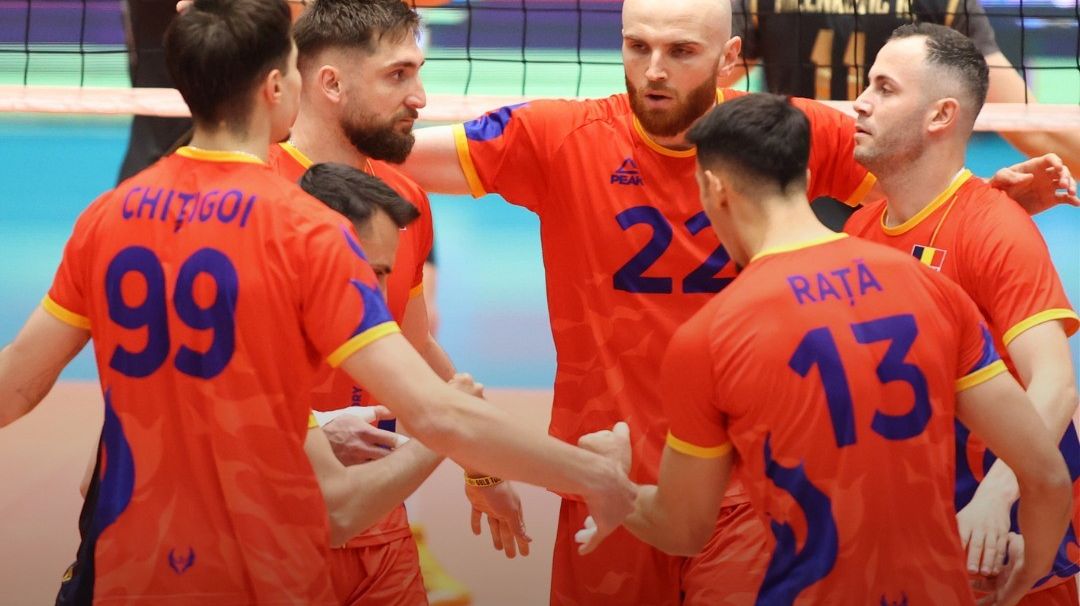 Naționala de volei masculin a României a debutat cu dreptul în Golden League