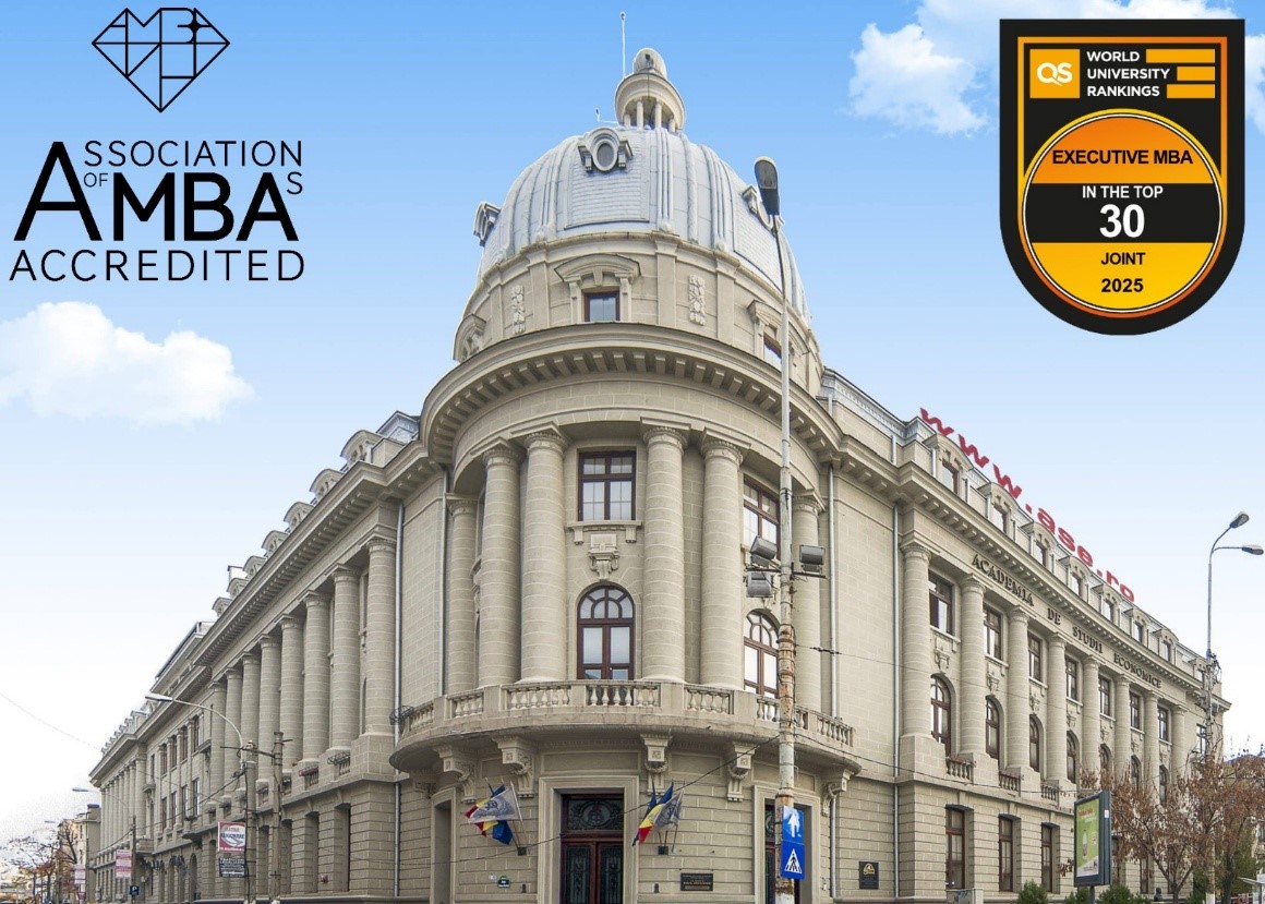 România prin ASE pe harta mondială a programelor Executive MBA! ROCA Executive MBA de la Bucharest Business School în topul QS Joint Executive MBA Rankings 2025 România prin ASE pe harta mondială a programelor Executive MBA! ROCA Executive MBA de la Bucharest Business School în topul QS Joint Executive MBA Rankings 2025