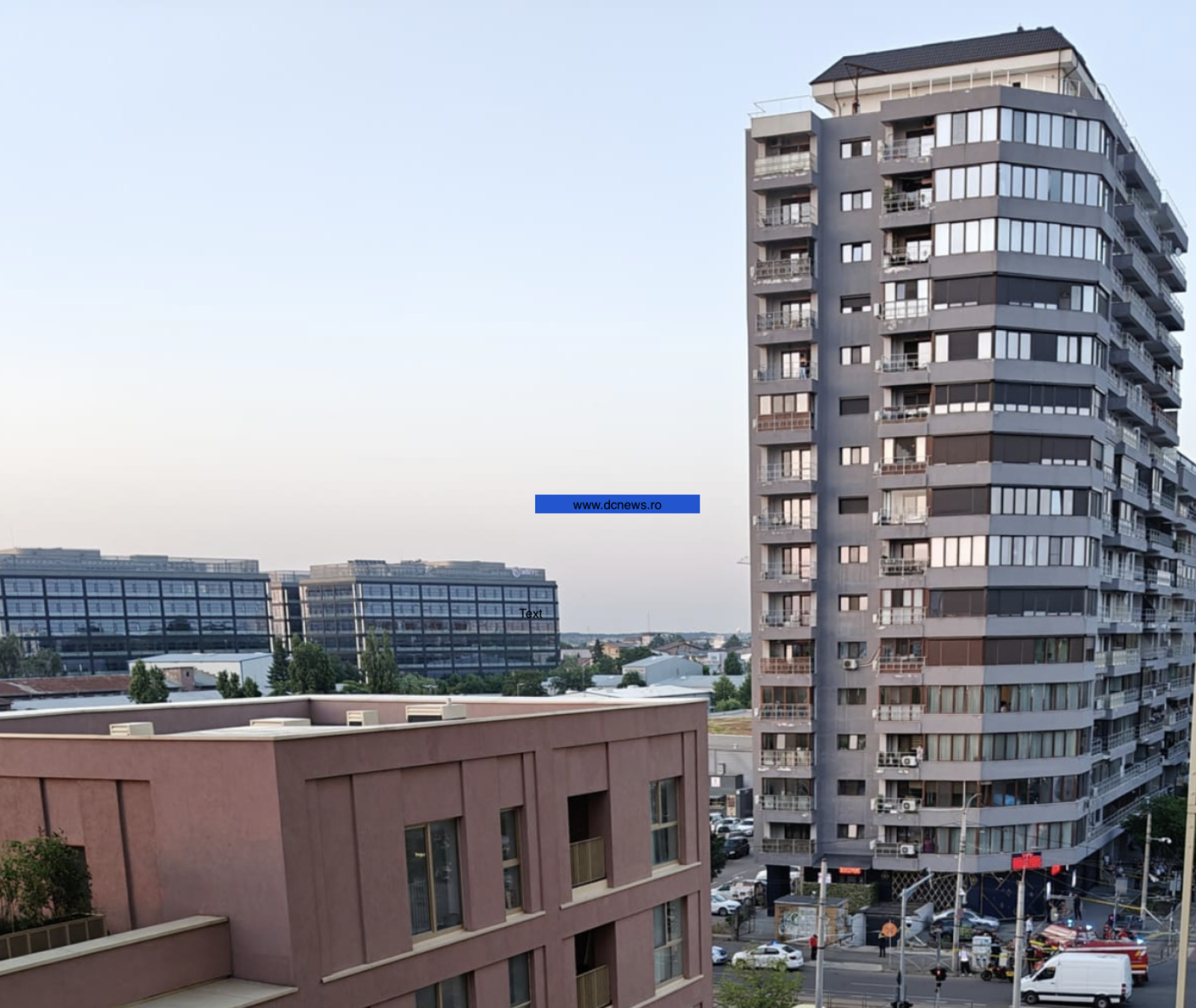 Un copil a căzut de la etajul 11 în zona Pajura, București / foto