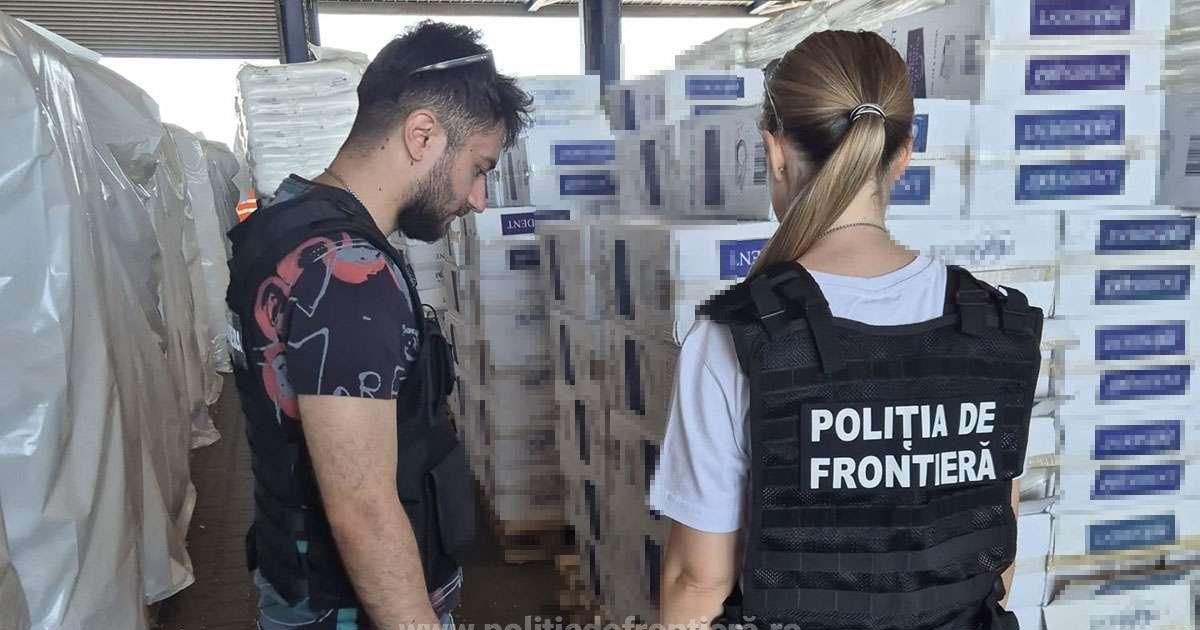 Captură de peste 8 milioane de lei. Ce au descoperit polițiștii într-un container care trebuia să conțină scobitori Captură de peste 8 milioane de lei. Ce au descoperit polițiștii într-un container care trebuia să conțină scobitori