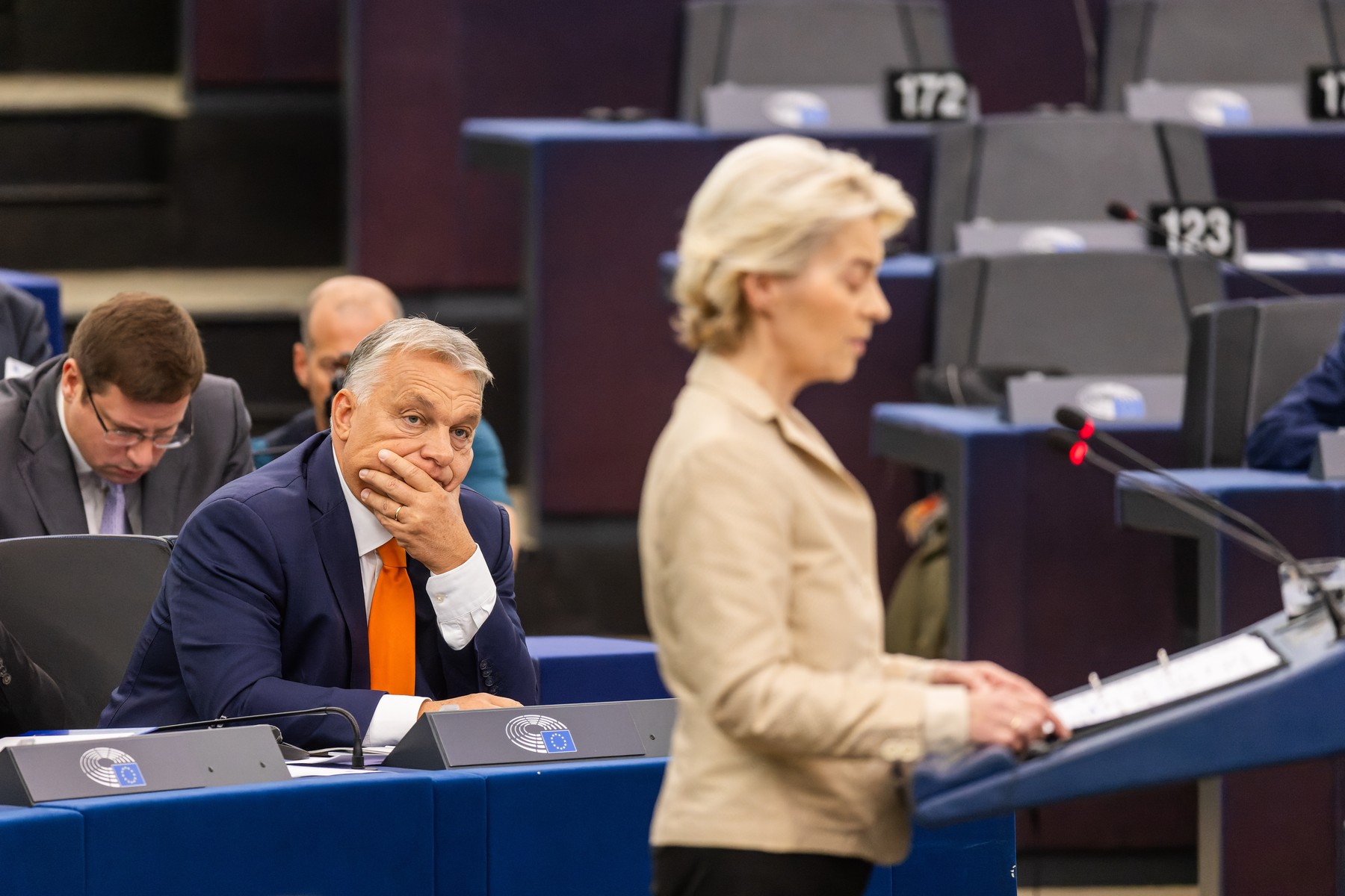 Înaintea votului de joi, Viktor Orban o amenință pe Ursula von der Leyen cu „o zi turbulentă” și îi transmite un mesaj tranșant / Ce imagine a postat Înaintea votului de joi, Viktor Orban o amenință pe Ursula von der Leyen cu „o zi turbulentă” și îi transmite un mesaj tranșant / Ce imagine a postat