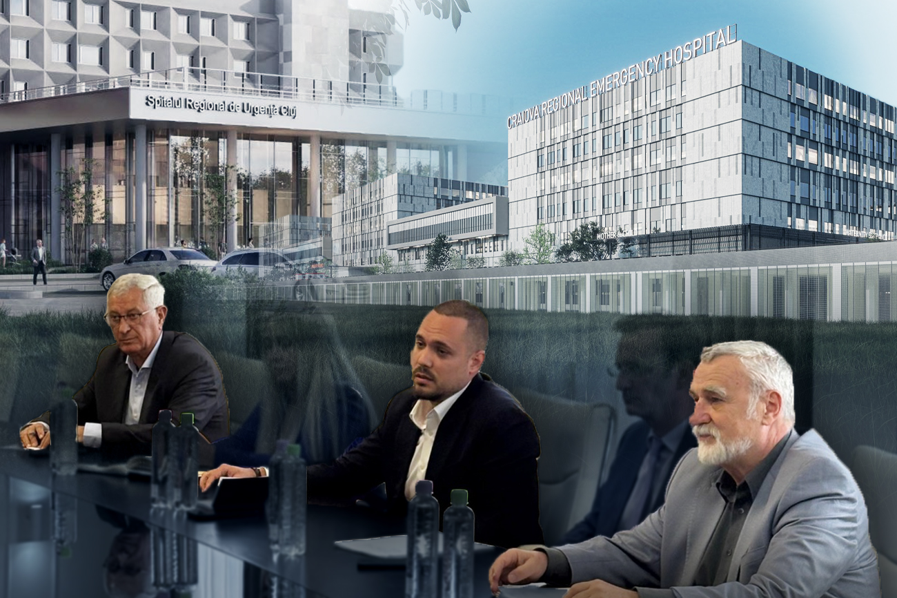 Informații confidențiale scoase pe stick din instituția care ridică spitale regionale, condusă din umbră de un fost șef SRI și un fost lider al Partidului Socialist