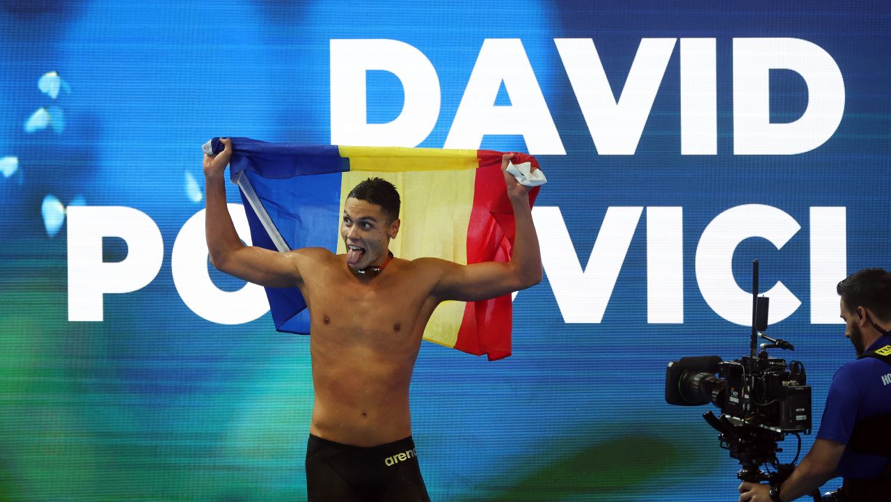Reacție categorică după ce David Popovici a cucerit o nouă medalie de aur: ”Mulțumim că ești al nostru!”