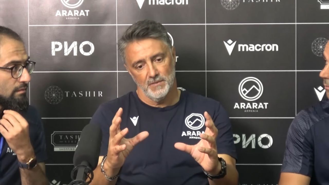 Antrenorul lui Ararat-Armenia a văzut-o pe U Cluj și a spus care sunt șansele de calificare la returul de la Sibiu