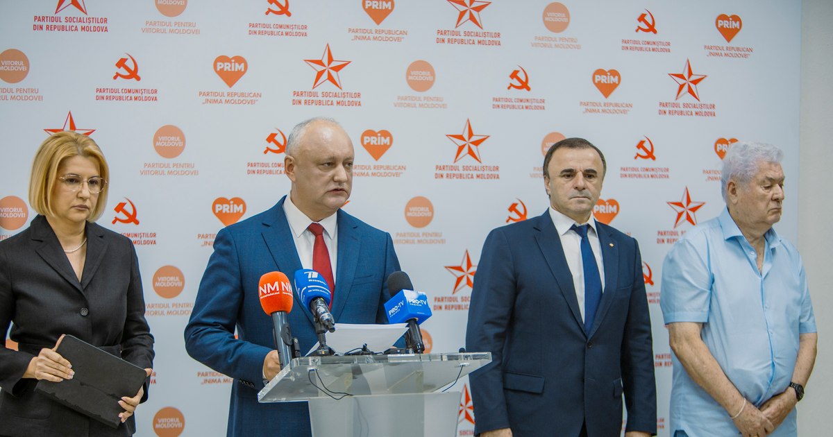 Mai multe formațiuni pro-Kremlin au format o alianță electorală pentru alegerile parlamentare din Republica Moldova. Mai multe formațiuni pro-Kremlin au format o alianță electorală pentru alegerile parlamentare din Republica Moldova.