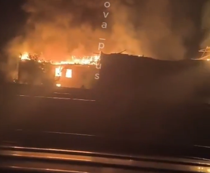 VIDEO Atac ucrainean de amploare asupra unei gări din regiunea rusă Volgograd. Imagini cu flăcări uriașe publicate de localnici / Ce spune guvernatorul rus