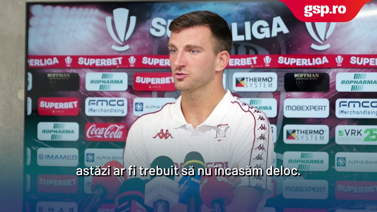 Rapid -1 » Lars Kramer, primele păreri după meciul din Giulești: „Rapid este un club care trebuie să joace pentru trofeu”