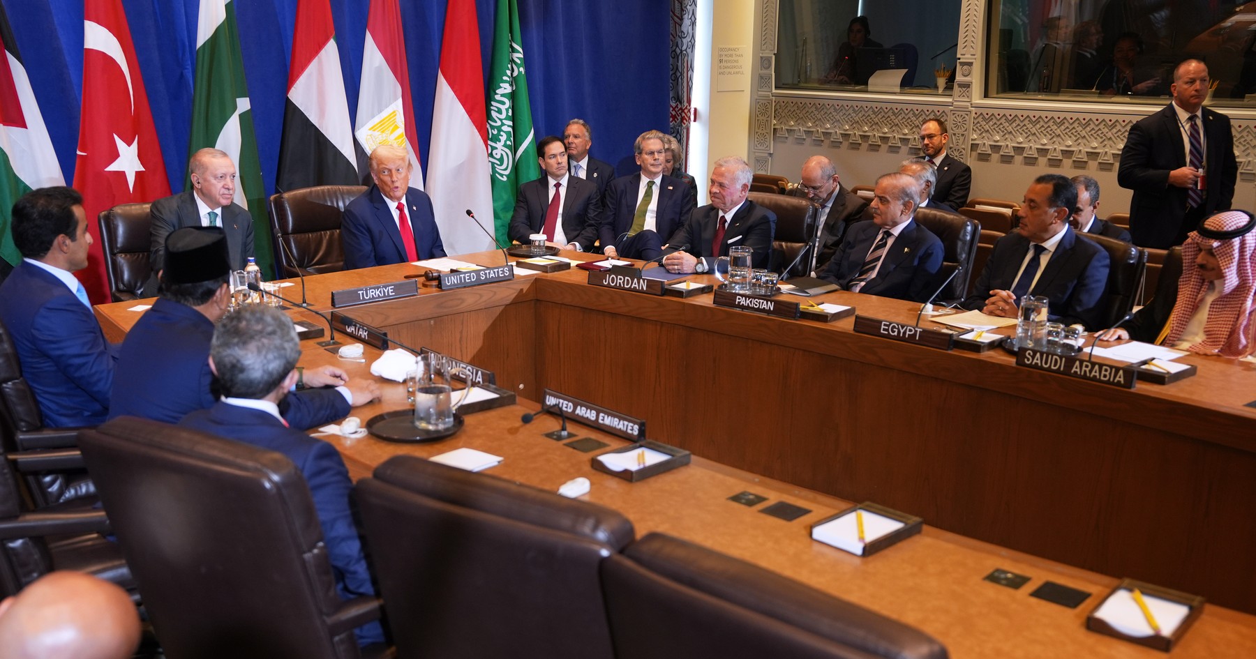 Trump le-a făcut liderilor arabi o promisiune în privința anexării unui teritoriu palestinian de către Israel Trump le-a făcut liderilor arabi o promisiune în privința anexării unui teritoriu palestinian de către Israel