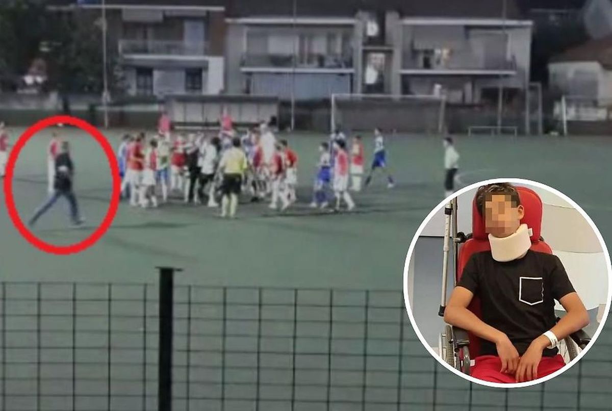 Și bătut, și suspendat un an » A fost băgat în spital de tatăl unui adversar și tot el a plătit