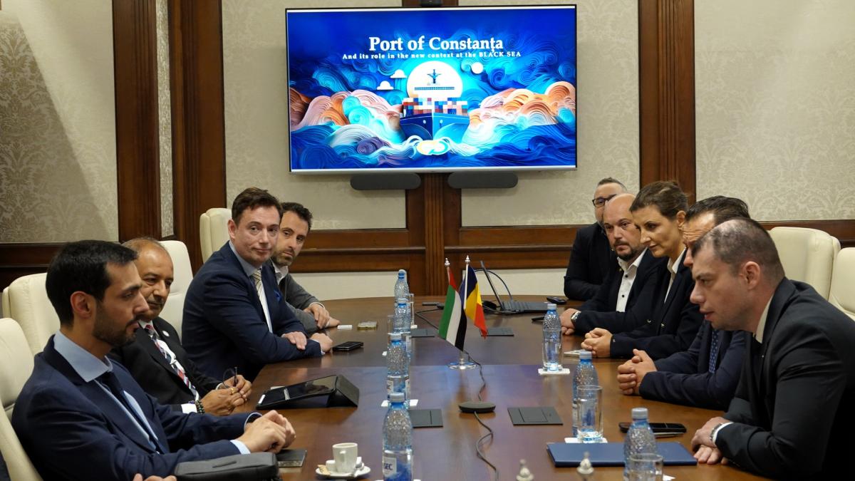 Companie din Emiratele Arabe Unite, interes pentru investiții în Portul Constanța