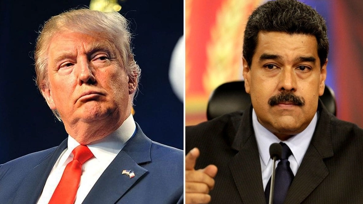 Trump îl amenință direct pe Maduro: ”Dacă vrea să facă ceva, dacă face pe durul, va fi ultima oară când va face pe durul” Trump îl amenință direct pe Maduro: ”Dacă vrea să facă ceva, dacă face pe durul, va fi ultima oară când va face pe durul”
