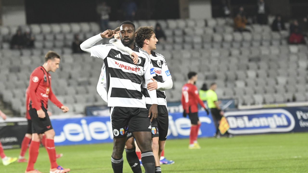 „U” Cluj -1, ACUM pe Sport.ro. Ciucanii ratează un penalty