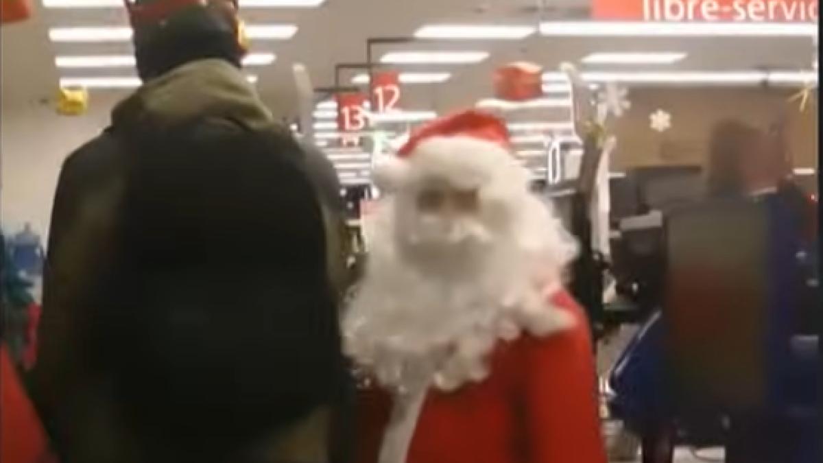 Un grup de „Moși Crăciun și elfi” a jefuit un supermarket din Montreal pentru a ajuta persoanele nevoiașe Un grup de „Moși Crăciun și elfi” a jefuit un supermarket din Montreal pentru a ajuta persoanele nevoiașe