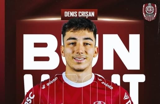 Fotbalistul Denis Crișan revine la Cluj-Napoca și devine noul atacant al CFR-ului. A fost crescut de crescut de PSV și Espanyol Fotbalistul Denis Crișan revine la Cluj-Napoca și devine noul atacant al CFR-ului. A fost crescut de crescut de PSV și Espanyol