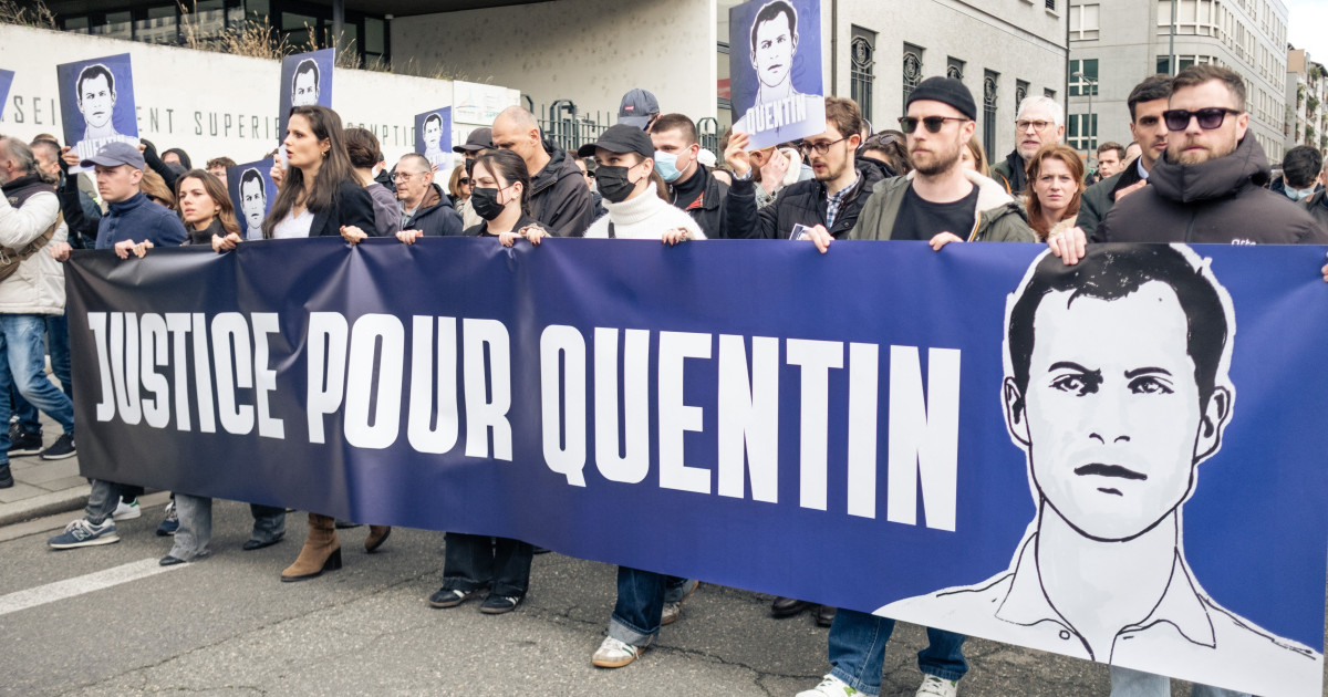 Parchetul din Lyon deschide două anchete după marșul pentru Quentin Deranque: saluturi naziste, insulte rasiste și homofobe Parchetul din Lyon deschide două anchete după marșul pentru Quentin Deranque: saluturi naziste, insulte rasiste și homofobe