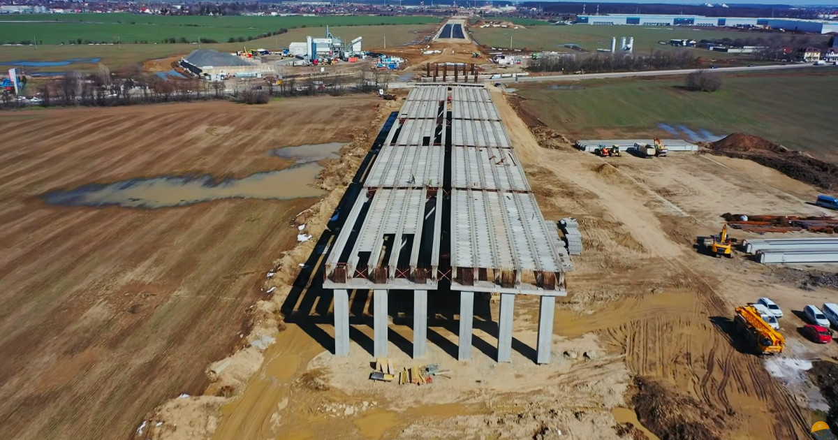 Când ar putea fi inaugurați primii kilometri din lotul 1 al Autostrăzii Bucureștiului A0 Nord
