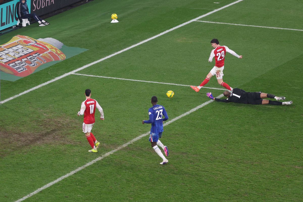 Arsenal a dat lovitura în minutul 90+7 contra lui Chelsea și s-a calificat în finala Cupei Ligii Angliei Arsenal a dat lovitura în minutul 90+7 contra lui Chelsea și s-a calificat în finala Cupei Ligii Angliei