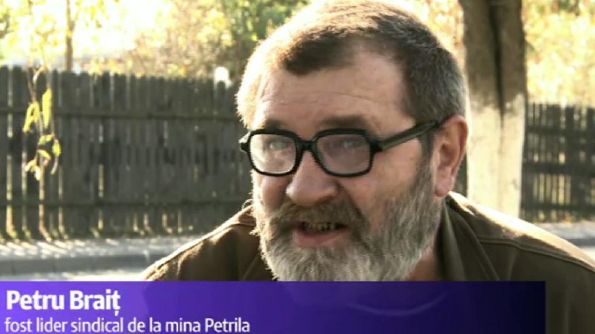A murit Petru Braiț, liderul minerilor, inculpat alături de Ion Iliescu și Miron Cozma A murit Petru Braiț, liderul minerilor, inculpat alături de Ion Iliescu și Miron Cozma