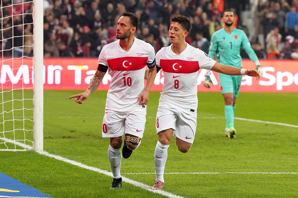 Lotul Turciei pentru barajul cu România: jucători de la Real Madrid, Inter, Juventus