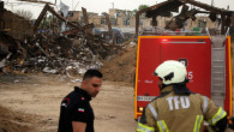 O imagine a Spitalului de Psihiatrie Dil Aram-e Sina avariat &icirc;n urma atacului american și israelian din Teheran, Iran, pe 4 aprilie 2026. Mai multe camere din spital au devenit complet inutilizabile, iar birourile administrative au suferit, de asemenea, daune. Foto: AA/ABACA / Abaca Press / Profimedia | Poza 8 din 9