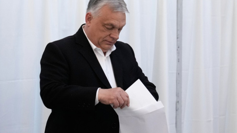 Viktor Orban și-a exercitat votul. Sursa: Profimedia