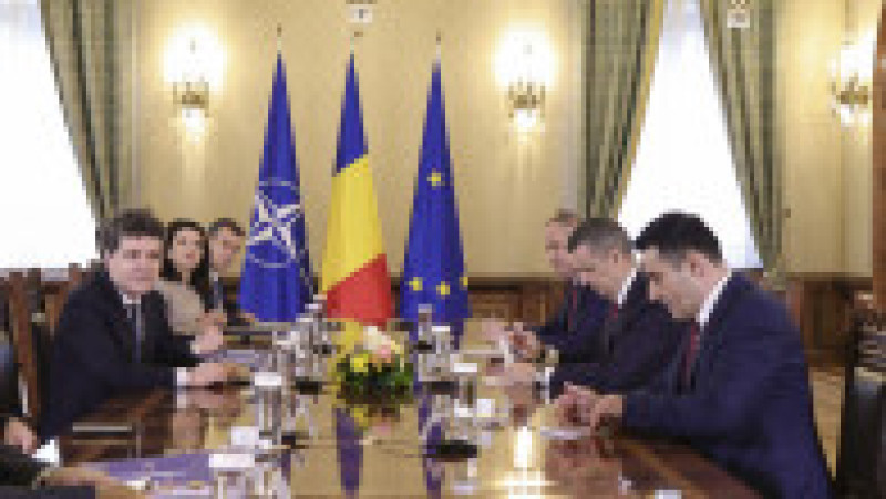 PSD, la consultările cu partidele parlamentare organizate de Nicușor Dan la Palatul Cotroceni, 22 aprilie 2026.&nbsp;Foto: Inquam Photos/ Octav Ganea | Poza 5 din 17
