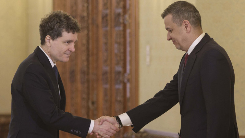 Sorin Grindeanu, la consultările cu partidele parlamentare organizate de Nicușor Dan la Palatul Cotroceni, 22 aprilie 2026. Foto: Inquam Photos/ Octav Ganea