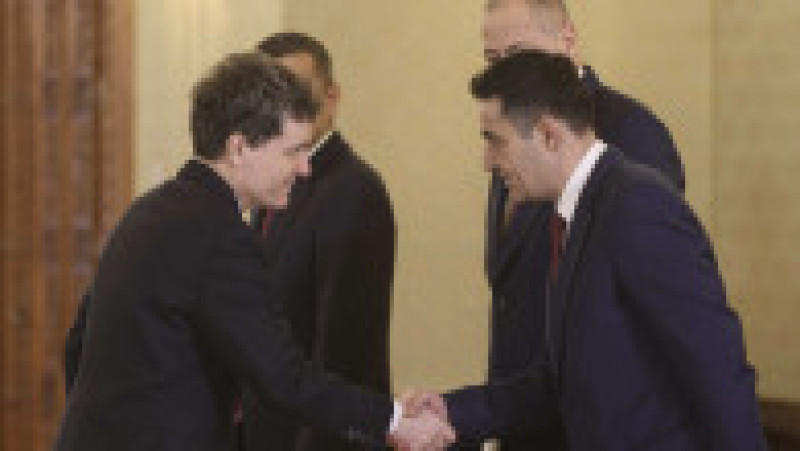 PSD, la consultările cu partidele parlamentare organizate de Nicușor Dan la Palatul Cotroceni, 22 aprilie 2026.&nbsp;Foto: Inquam Photos/ Octav Ganea | Poza 4 din 17